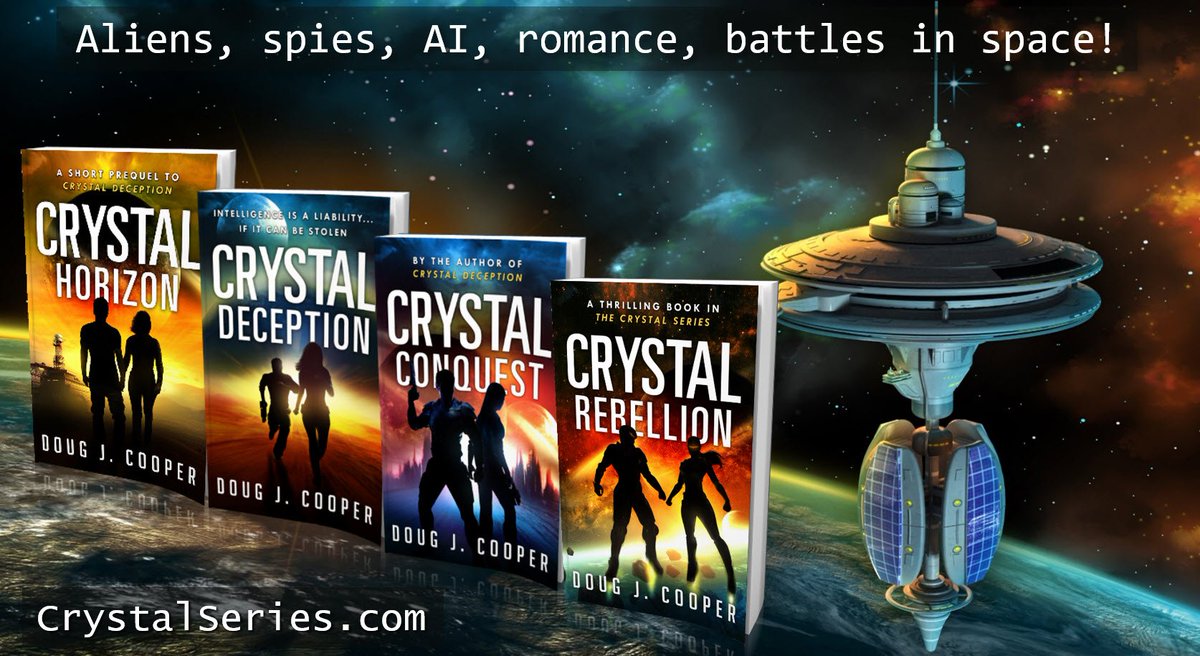 DougJCooper's tweet image. Even Sid thought the idea sat somewhere between stupid and crazy.
CRYSTAL DECEPTION
crystalseries.com
amazon.com/Doug-J.-Cooper…