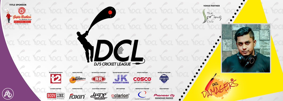 dclindiain's tweet photo. TEAM DCL DAMAGERS
#dclindia #djscricketleague #ard #damagers #team https://t.co/cMMwvhaykx