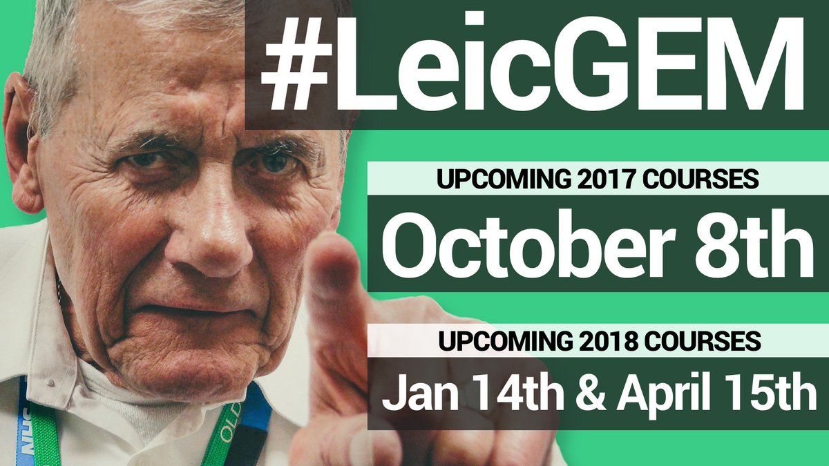 LeicGEM's tweet photo. #LeicGEM is back! BOOK NOW for Leicester's own internationally recognised Geriatric Emergency Medicine course 👴🌍👵 https://t.co/JaI6zcpq5Z https://t.co/3Bgm6dUhMY