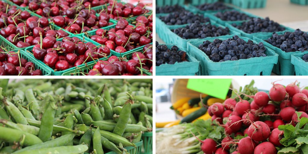 It's market day! Lots of time to get to the <a href="/Burlington_Mall/">:)</a> farmers' market for locally grown &amp; produced products! It's open to 4pm 🍎🌽🍞