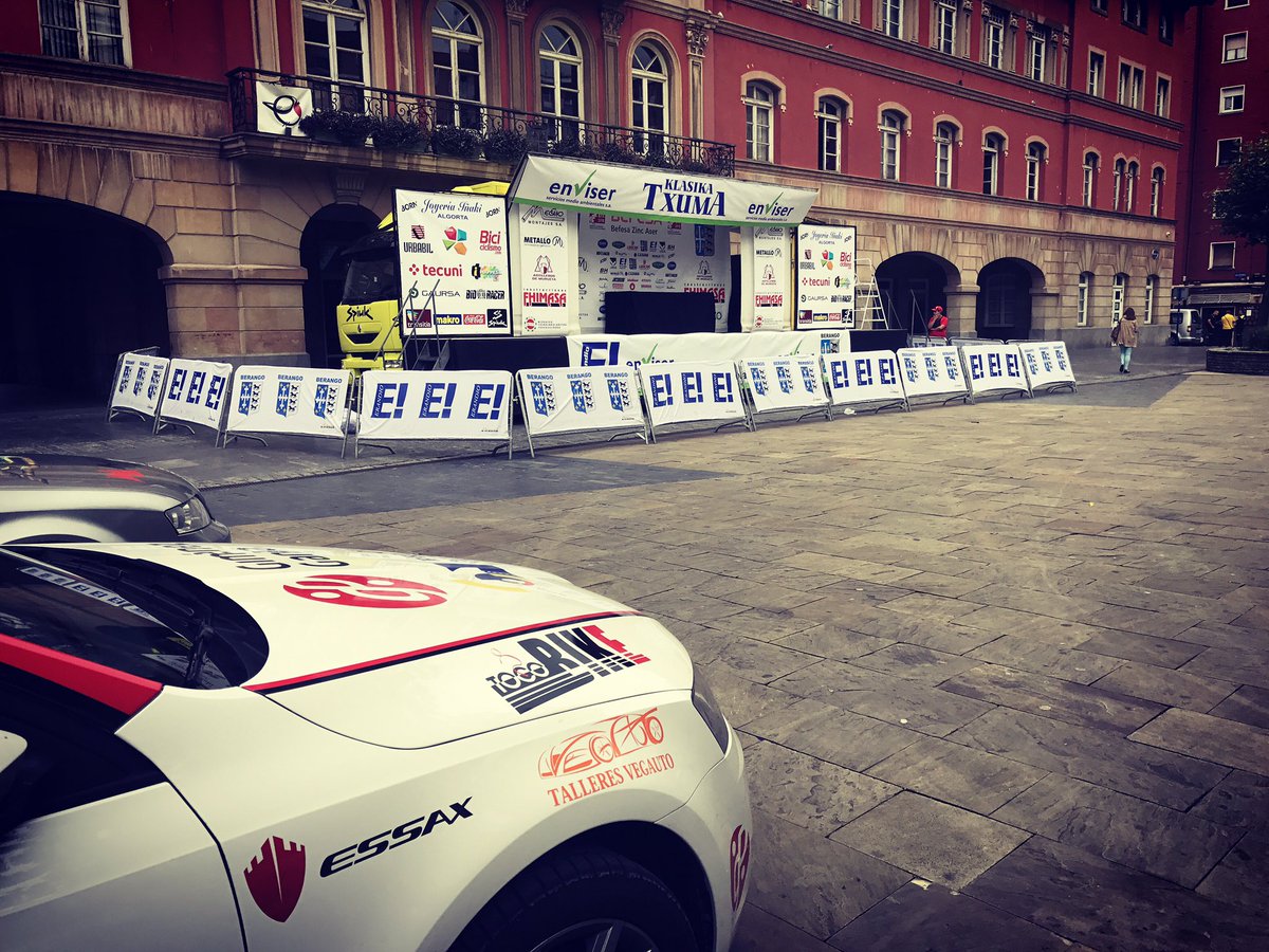 Ya queda menos... 17:45 presentación de equipos. 18:30 salida 1ª etapa #Txuma2017