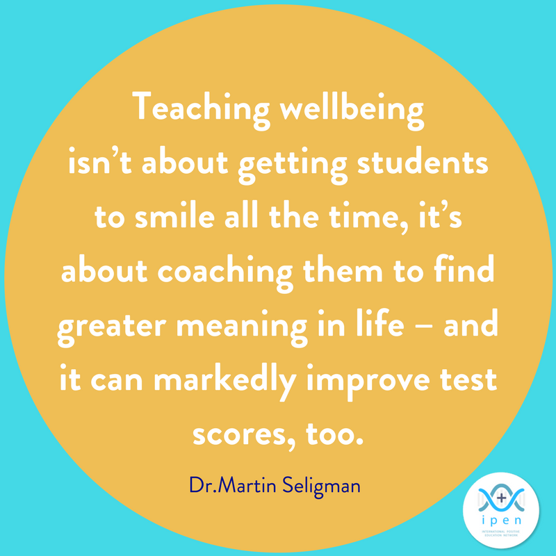 Positive Education is more than getting young people to smile. Ipen-network.com has 100's of free pos. ed.  resources! Explore!