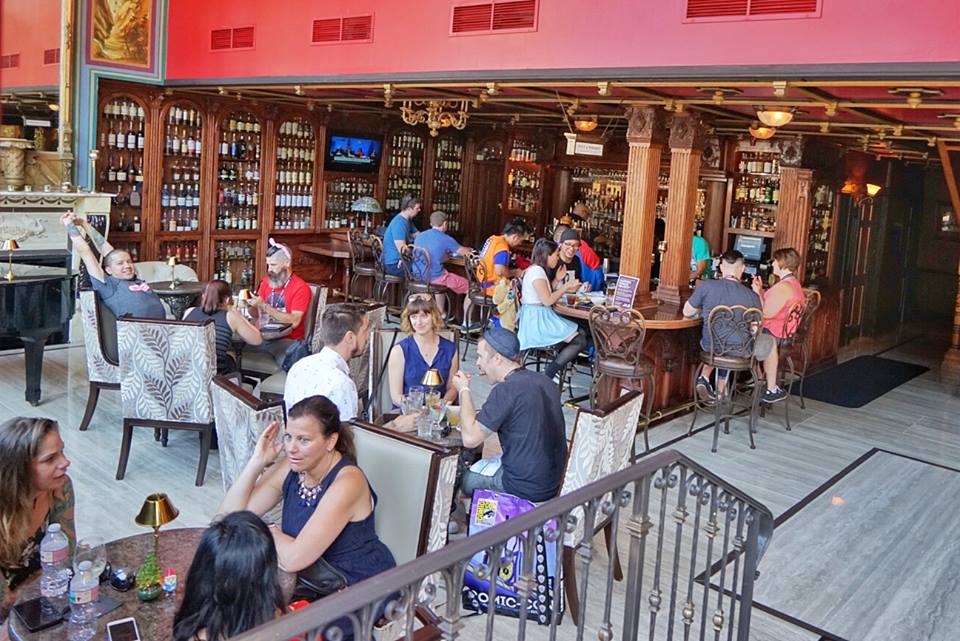 Another beautiful day of <a href="/Comic_Con/">Comic-Con International</a>! We've got service in our bar and restaurant plus the Grab-n-Go cart outside. #hortongrandhotel