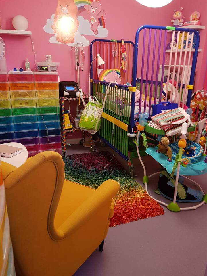 TeamMarlowe's tweet photo. Settling down in her new room 😁 #teammarlowe #finally #downsyndrome #heartwarrior #lungwarrior #carebears https://t.co/i6Ba3daUvZ