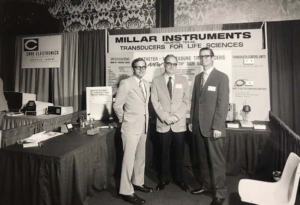 MillarInsights's tweet photo. Huntly Millar (pictured right) at a trade show for the Interamerican Congress of Cardiology - 1972 #FlashbackFriday #SanFran https://t.co/PrrRLc13bU