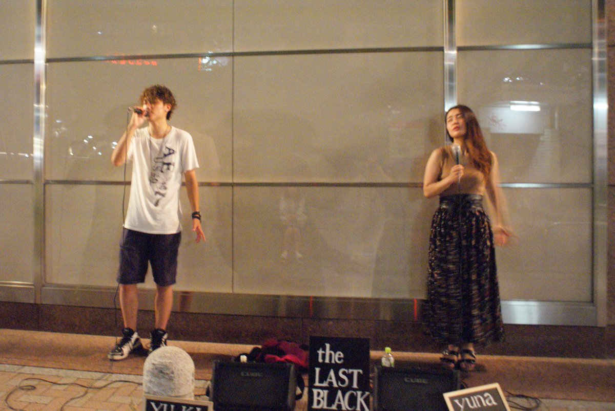 HORIZONTAL215's tweet photo. 『the LAST BLACK』定期路上ライブ
@2017.7.21 警固公園 ②
#theLASTBLACK 
#定期路上ライブ 
#路上ライブ 
#警固公園 https://t.co/LFW73Yld7V