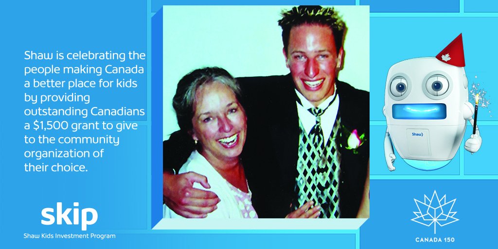 ShawInfo's tweet photo. Outstanding Canadian, Julie Hamilton, turned incredible tragedy into an inspiring legacy. https://t.co/OCmhaKxxJP #Shaw150Wishes https://t.co/DQXIyGe2a7