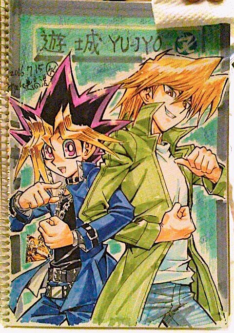 加々美高浩 手のlineスタンプも発売中 در توییتر で 劇場遊戯王でメチャクチャ頑張ってくれたその後輩さんへお礼に描いた画 こちらはもう去年描いてお渡ししたモノですが 本人の許諾済み 友情 ネタですね