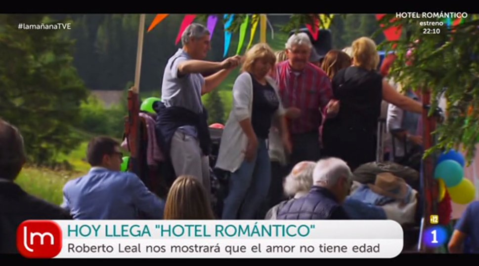 .<a href="/RobertoLealG/">Roberto Leal 🪁</a> : "El amor no tiene edad y lo vamos a demostrar" rtve.es/v/4126417/ Esta noche llega <a href="/Hotel_TVE/">HOTEL ROMÁNTICO TVE</a>