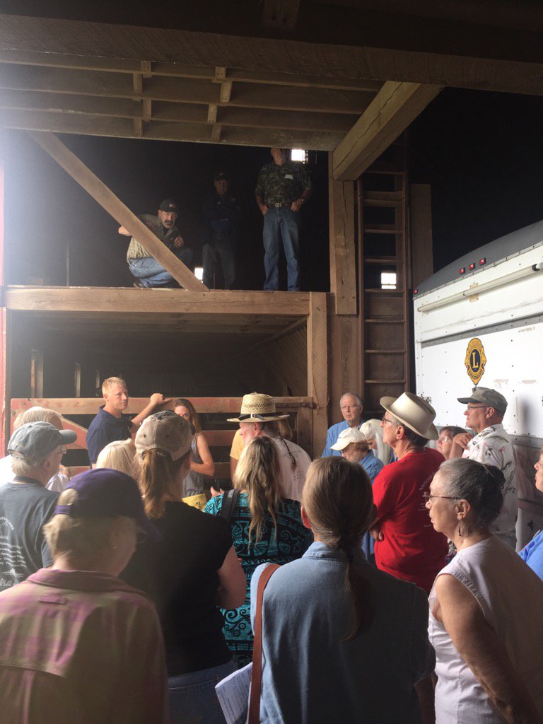 IndianaBarnFND's tweet photo. #BarnstormingIndiana historic #barn tour today. First stop in Greenfield Hancock County. https://t.co/DWfu5EWfsc