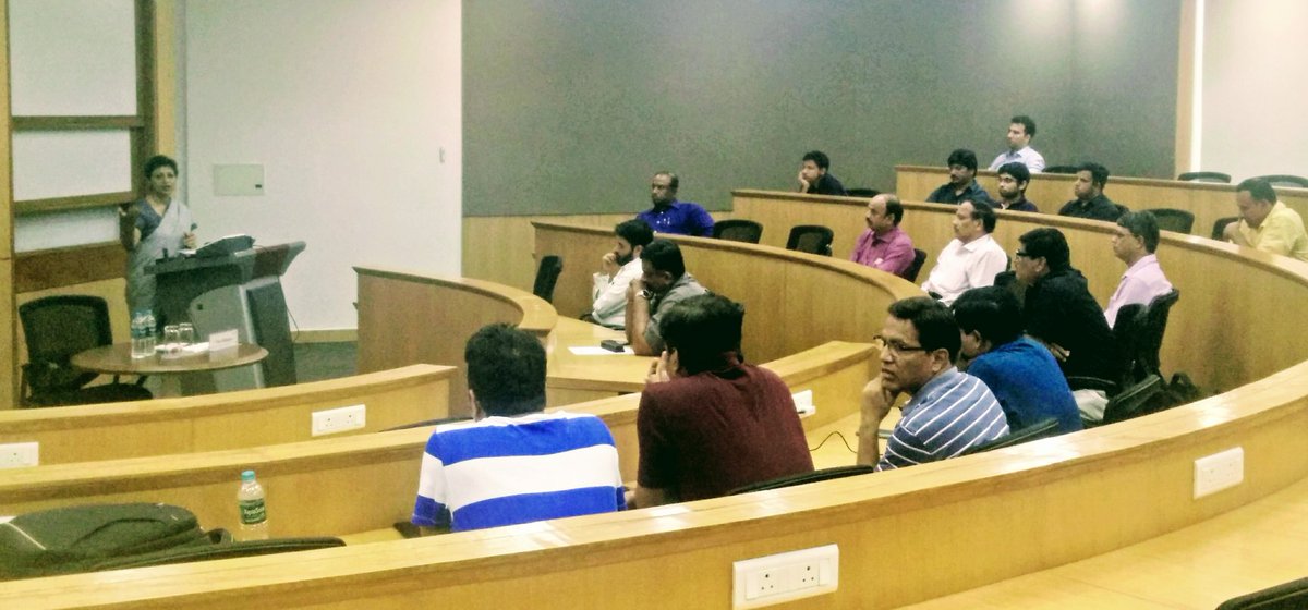 ISBedu's tweet photo. Vini Mahajan, IAS, Additional Chief Secretary, Dept of Housing & Urban Development, @PunjabGovtIndia addressing the participants of #ISBLIM. https://t.co/09BMLu8GJU