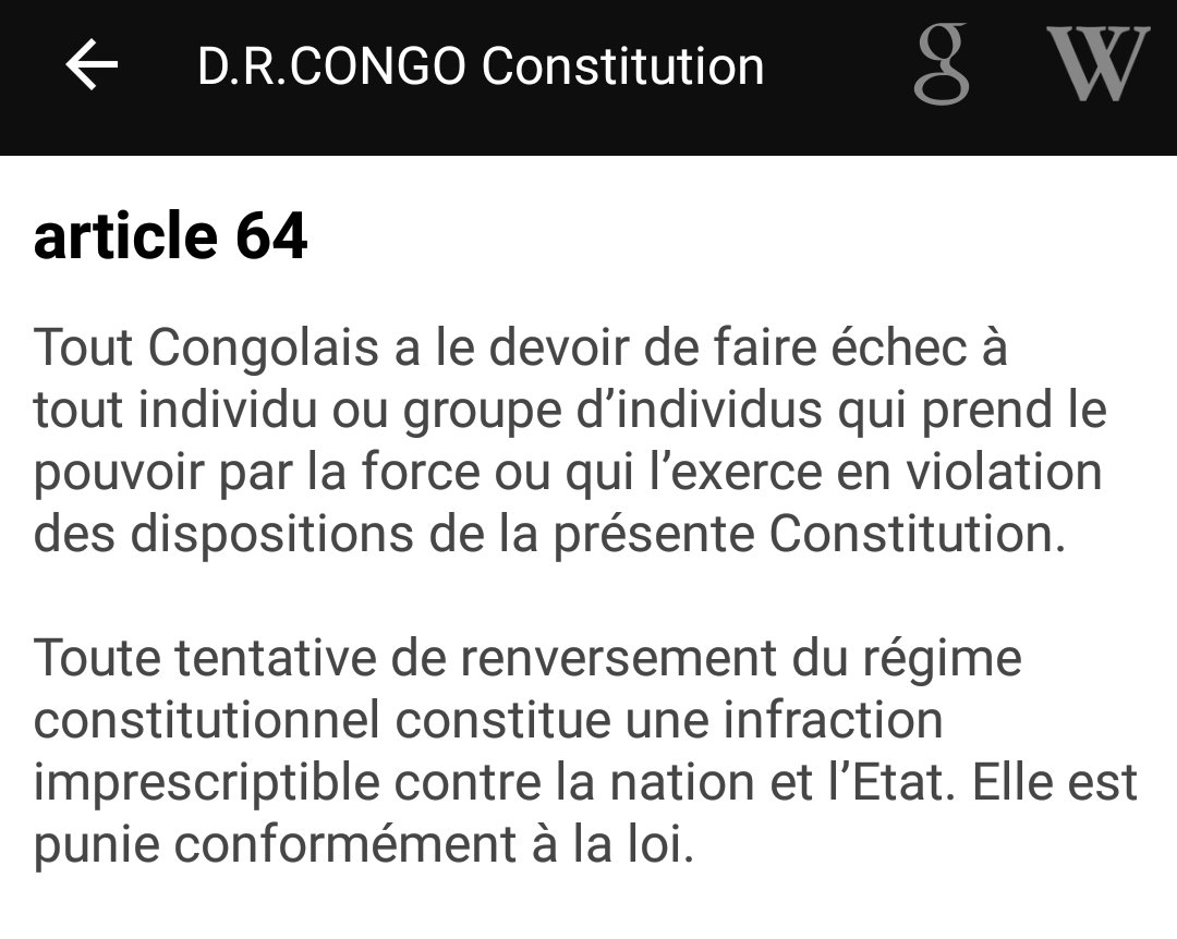AladinaJohn's tweet photo. #RDCI I #ARTICLE_64 https://t.co/txISDNMQBn