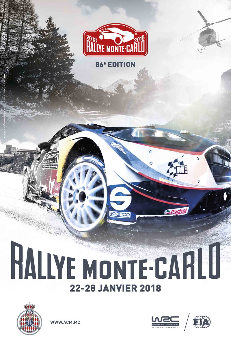 ACM_Media's tweet photo. Présentation du 86e Rallye Automobile Monte-Carlo (22-28 janvier 2018)
https://t.co/1tbSEmpzwX https://t.co/9y03U3qFyi