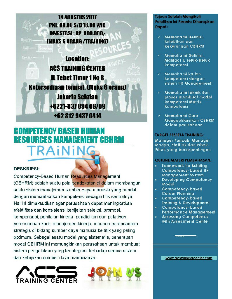 acstrainingjkt's tweet photo. #Training #CBHRM https://t.co/egPR13aXie