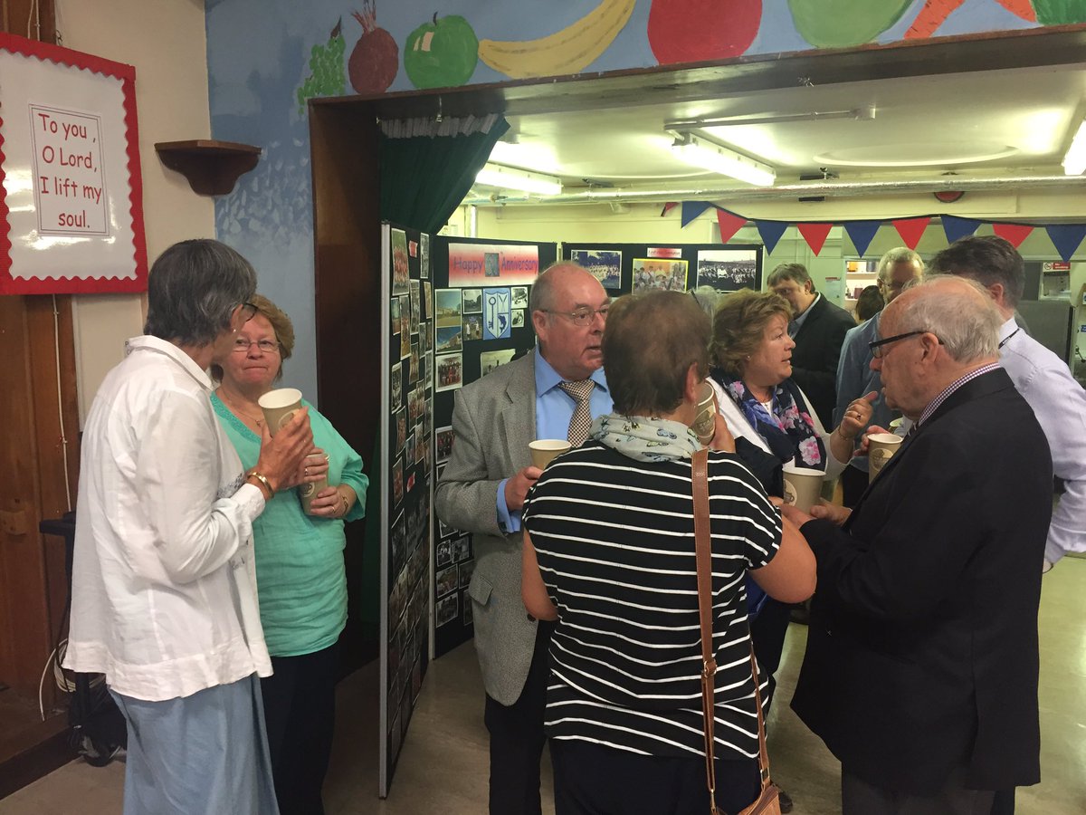 60yrsStPetersRC's tweet photo. Lots of jubilation as parishioners and staff members old &amp; new celebrate #60years @PlymouthCAST @PlymouthDiocese #CASTSchools https://t.co/p4evqE00iL