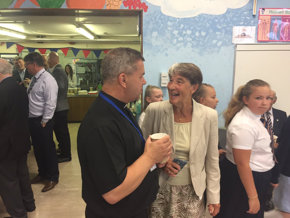 60yrsStPetersRC's tweet photo. Lots of jubilation as parishioners and staff members old &amp; new celebrate #60years @PlymouthCAST @PlymouthDiocese #CASTSchools https://t.co/p4evqE00iL