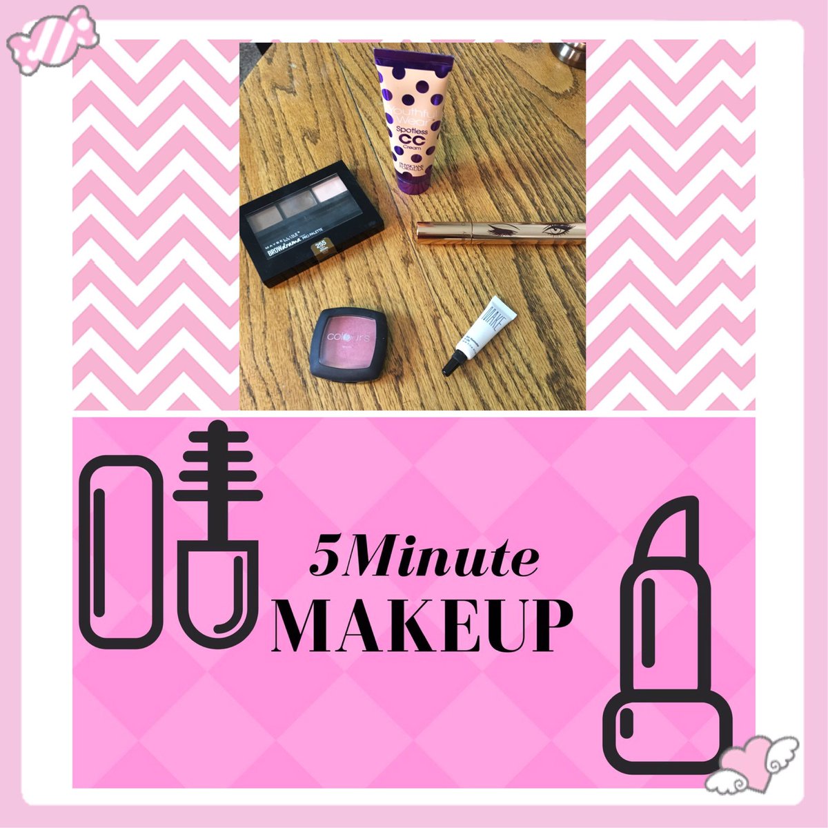 anya_mueller's tweet photo. In today's Skincare Essentials: Professional Make-Up Artist Jess Fewson shows me a 5 minute make-up routine #easypeasy #makeupmadeeasy 💄 https://t.co/i02GzyBf3F