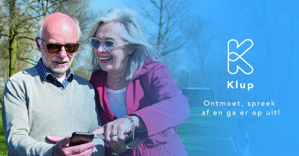 Klup is DE app om ouderen nieuwe contacten te bieden:  heel Nederland aan het kluppen! #jointheklup
 thndr.me/CnqxvZ