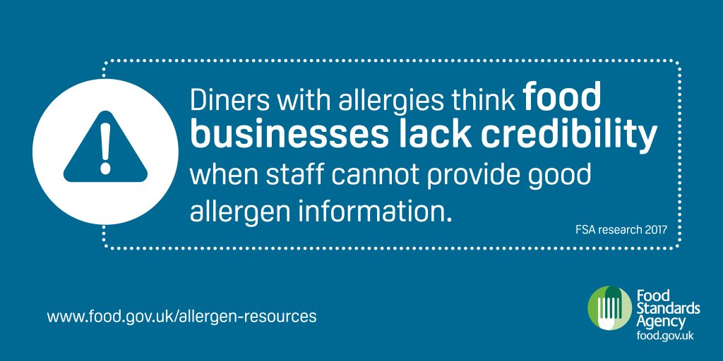 foodgov's tweet photo. If you own a food business, you’re legally required to provide reliable allergen info. Free training here: https://t.co/sEmxEAVYTX https://t.co/j07MiToIv7