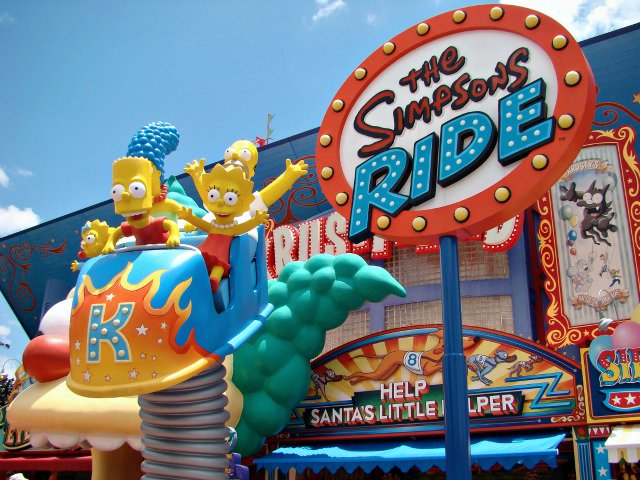 DebbiesVillas's tweet photo. D'oh! So it's 10 years since #TheSimpsons Movie was released in cinemas! 😲 Experience the crazy #SimpsonsRide at #UniversalStudios #Orlando🎢 https://t.co/X5fGY2seqc
