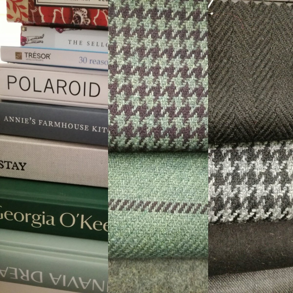 FoxBrothers1772's tweet photo. A little light reading this morning.
#foxjacketing #tailoringlengths #aw18 #georgiaokeeffe https://t.co/4fAtn6LNMA