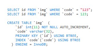 petrsoukup's tweet image. MySQL objev týdne. První dotaz použije index a druhý ne.