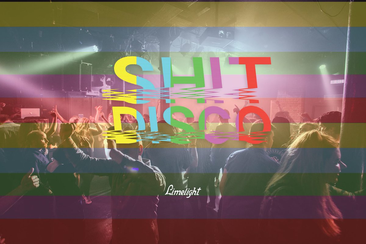 LimelightNI's tweet photo. SHIT DISCO TONIGHT! RT FOR A CHANCE TO WIN GUESTLIST...

Rock to Funk, Hip Hop to Punk. £5 entry / £2 Beers &amp; Spirits! https://t.co/RuQWv6ucsg