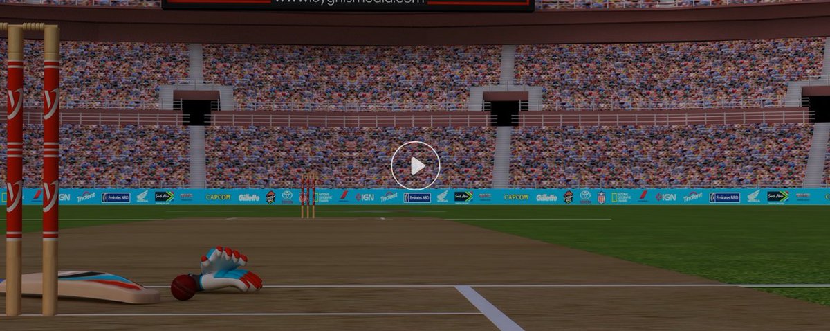 CygnisMedia's tweet photo. A Virtual Reality Cricket game on #GearVR. #VR Cricket. Download at: https://t.co/xJB6z3rvJc

#VirtualReality #IPL #NatwestT20Blast #SLvIND https://t.co/oFo2ZgWr2h