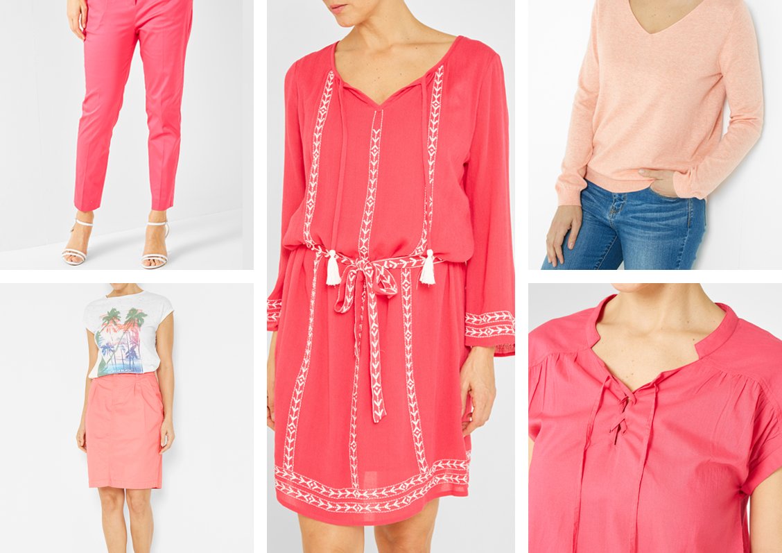Fuchsia, framboise, barbapapa, poudrée/pastel… apportez une touche girly à votre dressing de saison ! goo.gl/n3Rj59 #summerpink