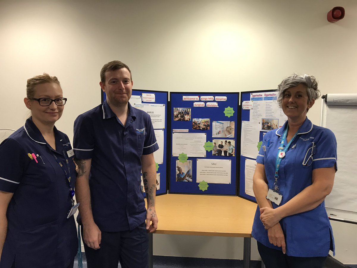 ashleywalton49's tweet photo. Representing surgery at the Kings Mill open day for registered nurses #SFHFT https://t.co/xWWdaWkoCZ