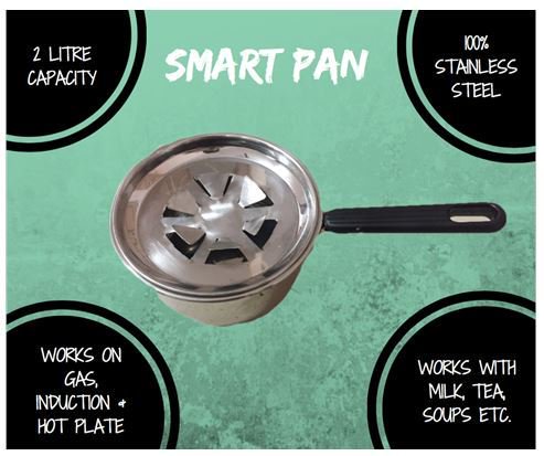 ReAdverts's tweet photo. Help Fund World’s first pan which prevents milk from getting boiled over. #SmartPan #milkboiling #Crowdfunding 
>>https://t.co/tvQtPOA54E https://t.co/uCCOQYvkah