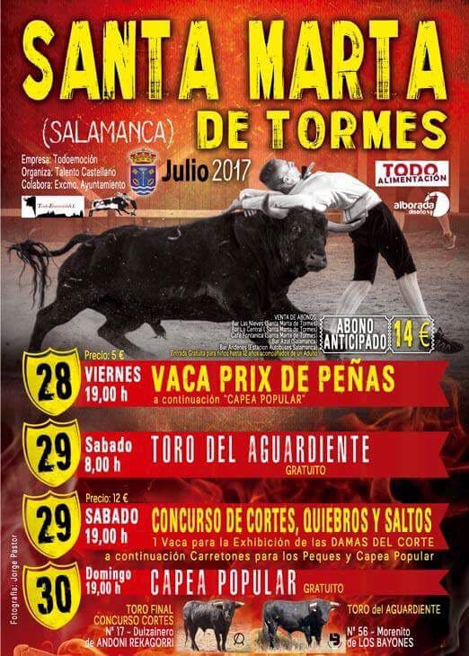 CampoCharro's tweet photo. Feria Taurina Santa Marta de Tormes ( Salamanca) https://t.co/x2OWgqODBE