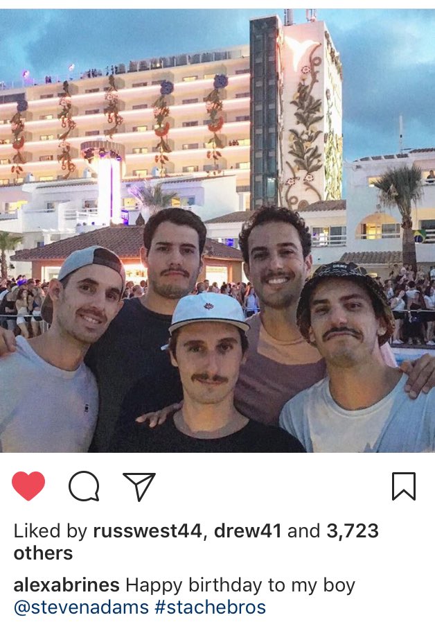 Abrines wishing Steven Adams a Happy Birthday 