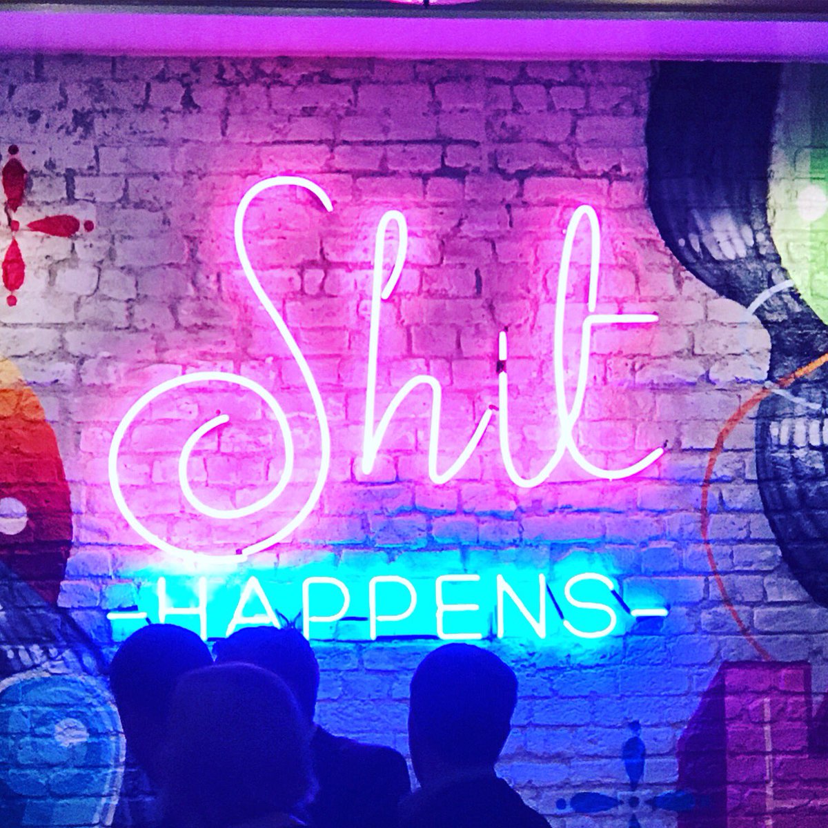 World famous artist <a href="/tristaneaton/">Tristan Eaton</a> bringing a little bit of grit to the glamour of the <a href="/NBHDRestaurants/">Neighbourhood</a> #mcr