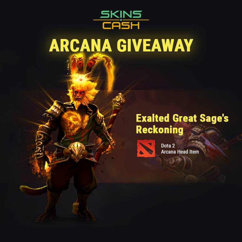 Skins_Cash's tweet photo. Exalted Great Sage's Reckoning for Monkey King, click the link below! Do as much entries as you can!

➡ https://t.co/U5T6lAA5Fc https://t.co/p7CIHtYpmQ