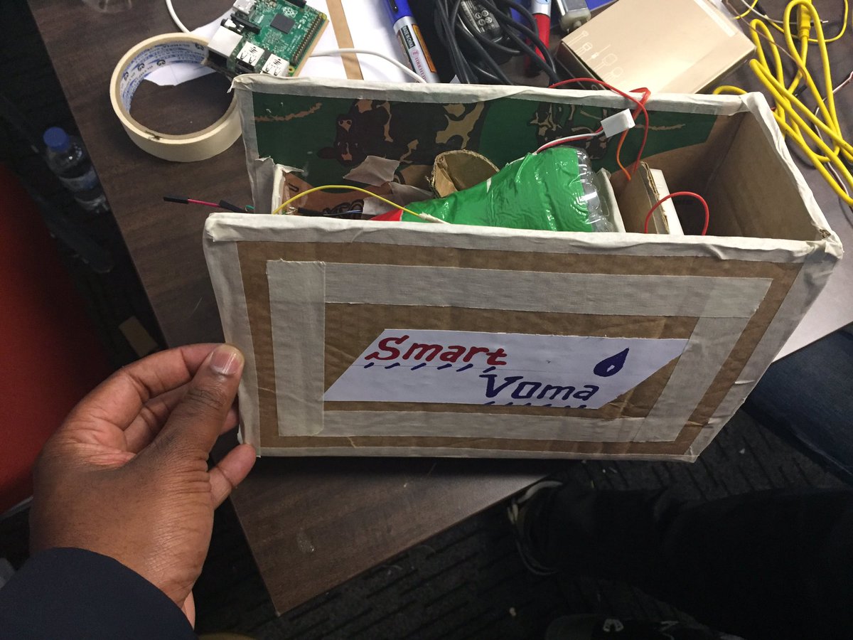 nanfys's tweet photo. Cisco IoT hackathon Rwanda #waterhack #wackathon clenawaterhack @CiscoNetAcad youthconnektafrica https://t.co/hFiq4yWgaE