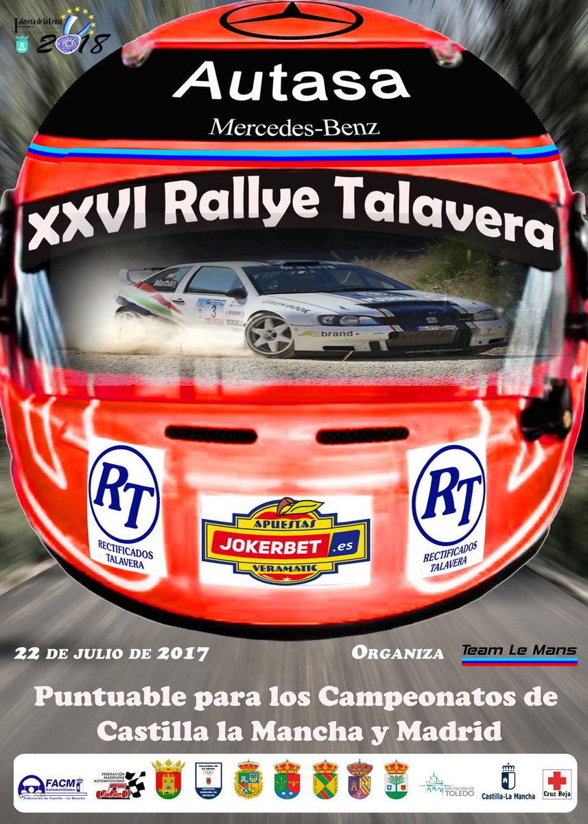 CARandGAS's tweet photo. Cita fin de semana con el mundo de los rallies en #XXVIRallyTalavera2017 Allí estaremos con nuestro equipo @MagiaMotor y @DomenechRally #Gas https://t.co/12SzMqjVbv