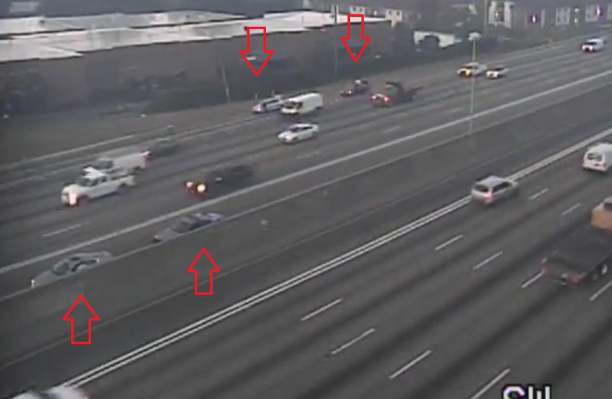 WSBTraffic's tweet photo. Gwinnett Co: Something in the road giving cars flat tires on I-85/nb near Jimmy Carter Blvd. No lanes blocked but use caution! #ATLtraffic https://t.co/F9cuR1sqxp