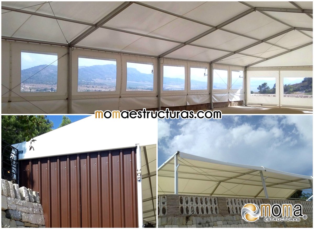 vegacarpas's tweet photo. Nuestros amigos de @massdepiedra​, ya disfrutan de su #carpa con cerramientos en #chapa y #ventanaspanoramicas.
#vegacarpas #eventos #moma https://t.co/vtIyhUY6MO