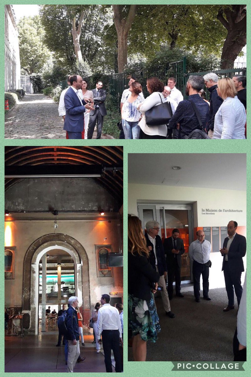 cedap_assopro's tweet photo. [#LabCedap] Avant la pause-déj, le groupe assiste à une visite guidée de la @MA_IDF par #PierreFabry #Cedap #Culture https://t.co/vCJMLk529G