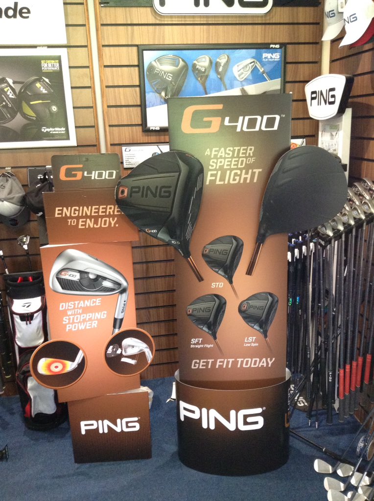 ToftProShop's tweet image. Ping G400 range coming soon! @PINGTourEurope