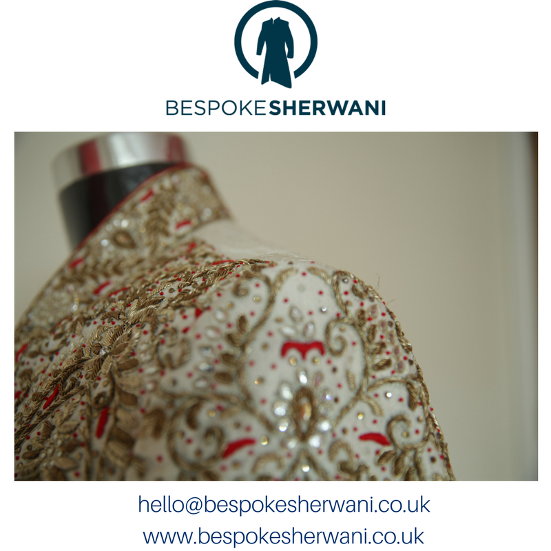 BespokeSherwani's tweet photo. Dress trendy with the help of this beautifully embroided sherwani. Call us: +447984 414 276 / +447984 414 269  #weddingsuit #indianwedding https://t.co/Rfd8fsZhL9