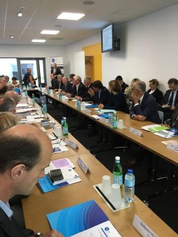 PoleMerBA's tweet photo. @PoleMerBA avec @N_Hulot @Min_Ecologie #EMR #satellite #naviredufutur #acoustiquesousmarine https://t.co/qOiGfl98uO