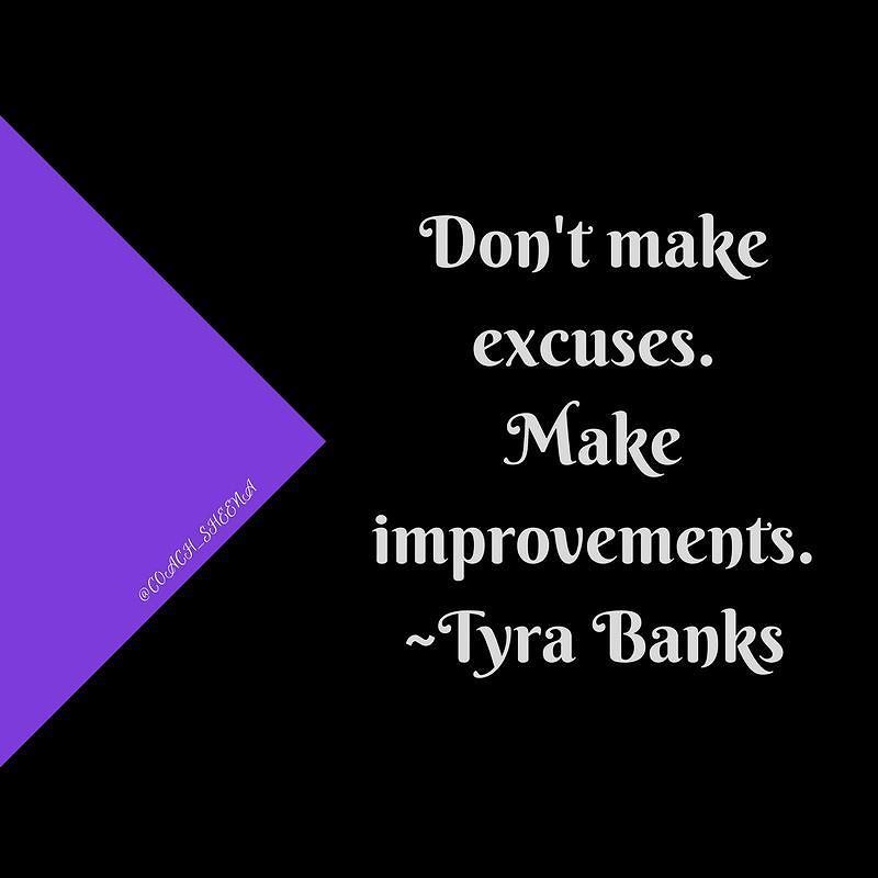 CoachSheenaB's tweet photo. We tend to give our excuses a pass because they don't seem as scary as facing fears. 
I'm here to remind you that … https://t.co/CuZnWbfJ7P https://t.co/mZyPb5I0Lc