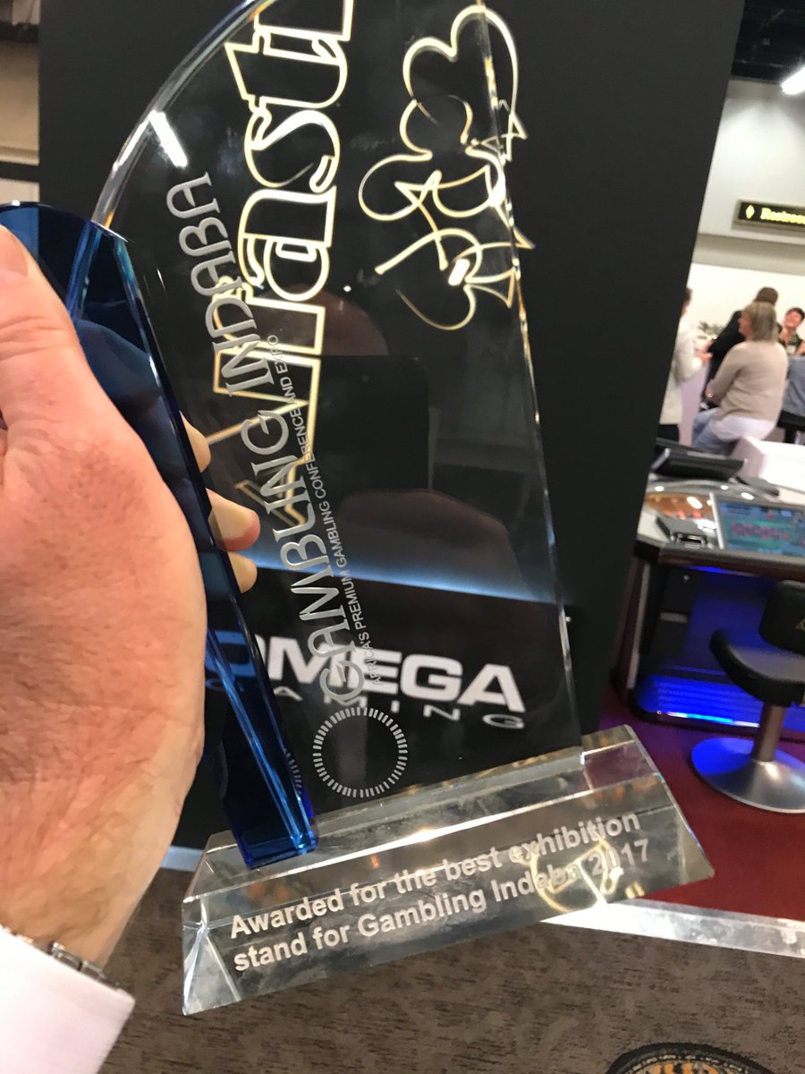 Omega_GamingSA's tweet photo. Omega Gaming SA receives "Best Exhibition stand at the Gambling Indaba 2017" award.Thanks for visiting our stand. @Alfastreet https://t.co/zEcT7hffDs