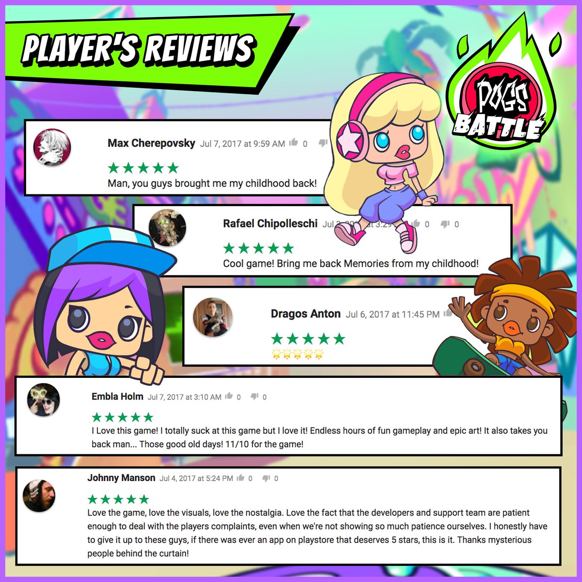 POGsBattle's tweet photo. Thank You for all your feedbacks players! You all are AMAZING! #POGsBattle #PlayForKeeps #GratefulFriday https://t.co/YIV2Q3bcXb
