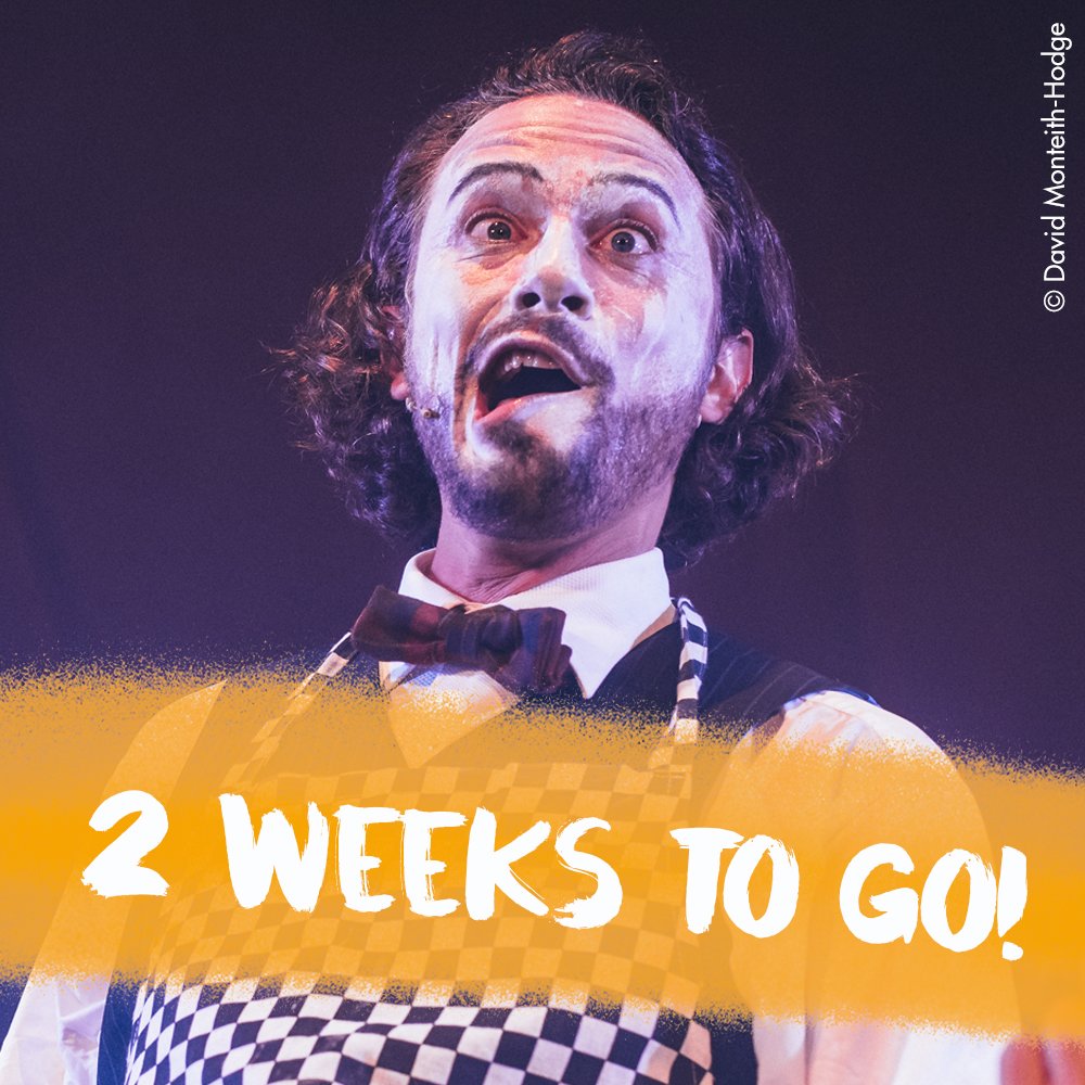 TWO WEEKS TO GO! #edfringe #fringe70