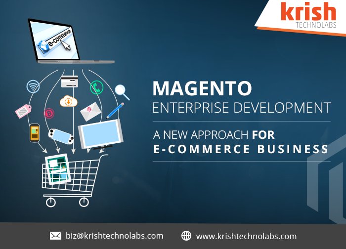 Want to take #Magentostore to the next level? Get connected to #Magentoenterprise services from Krish TechnoLabs goo.gl/14XEtg