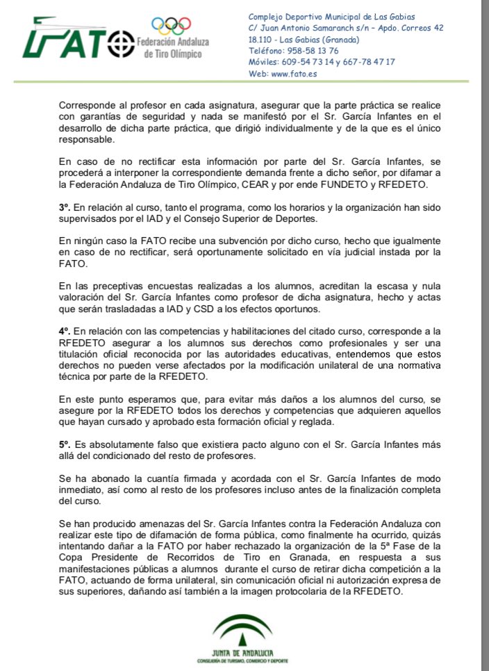 Fato_info's tweet photo. ▪️Comunicado oficial de FATO ▪️

Dirigida a los Federadoros, Entrenadores, Juces-Árbitros y Clubes de FATO. 

Se ruega máxima difusión. https://t.co/9nnv6ksGaE