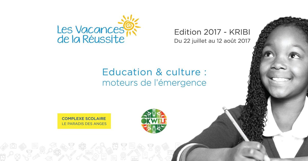 OSERLAFRIQUE's tweet photo. Event: Demain débutera les Vacances de la réussite à Kribi. Sur le thème Education et Culture moteurs de l'emergence. 
#Cameroun #Oser https://t.co/xDuD9bY0ZP